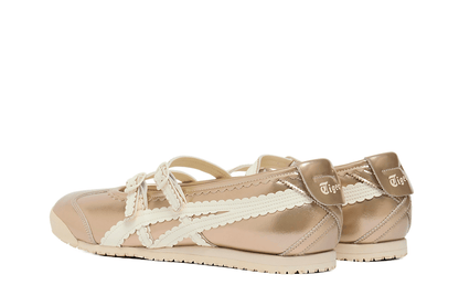 Tênis Onitsuka Tiger Mexico 66 TGRS Champagne/Cream Dourado