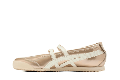 Tênis Onitsuka Tiger Mexico 66 TGRS Champagne/Cream Dourado