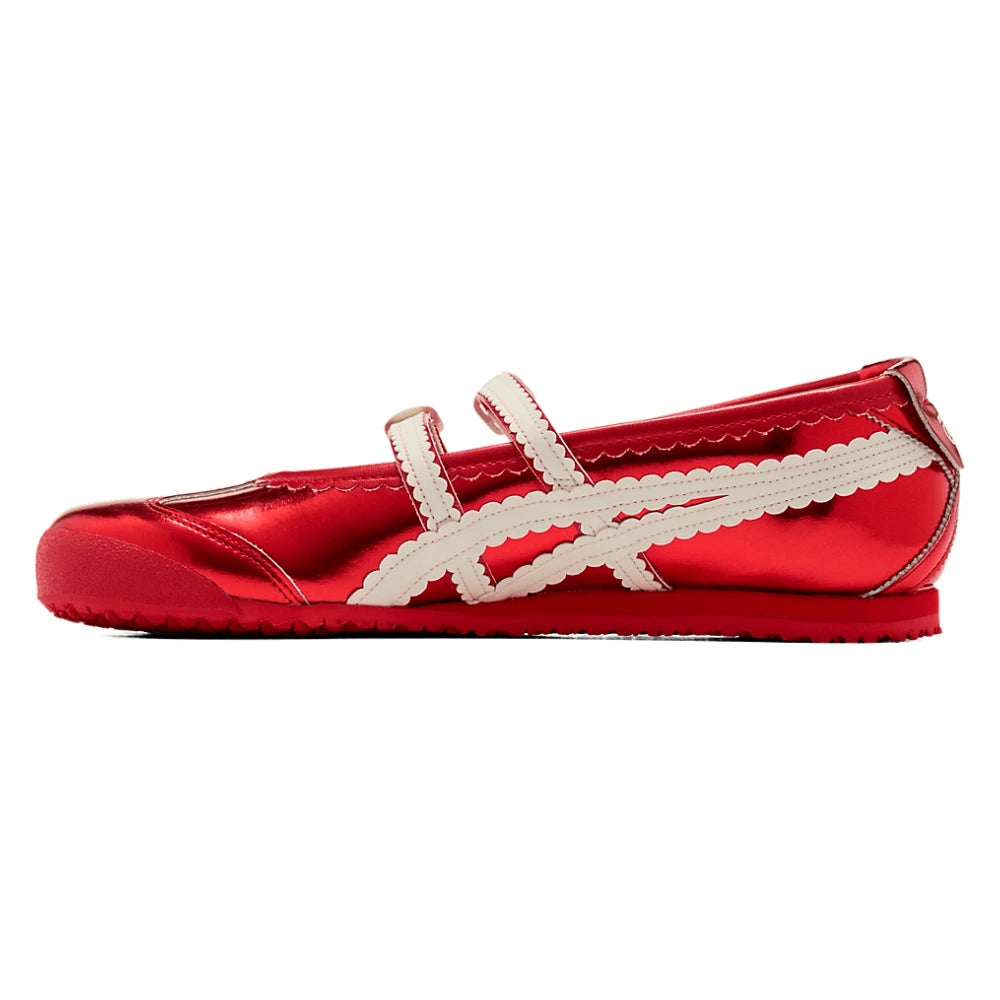 Tênis Onitsuka Tiger Mexico 66 TGRS Classic Red/Cream Vermelho - foto 2