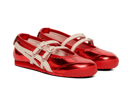 Tênis Onitsuka Tiger Mexico 66 TGRS Classic Red/Cream Vermelho