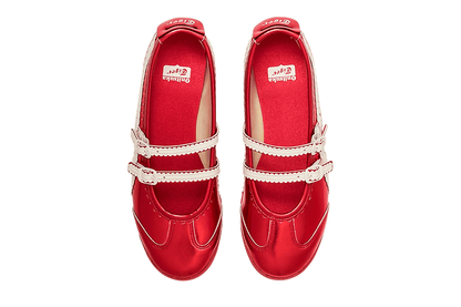 Tênis Onitsuka Tiger Mexico 66 TGRS Classic Red/Cream Vermelho