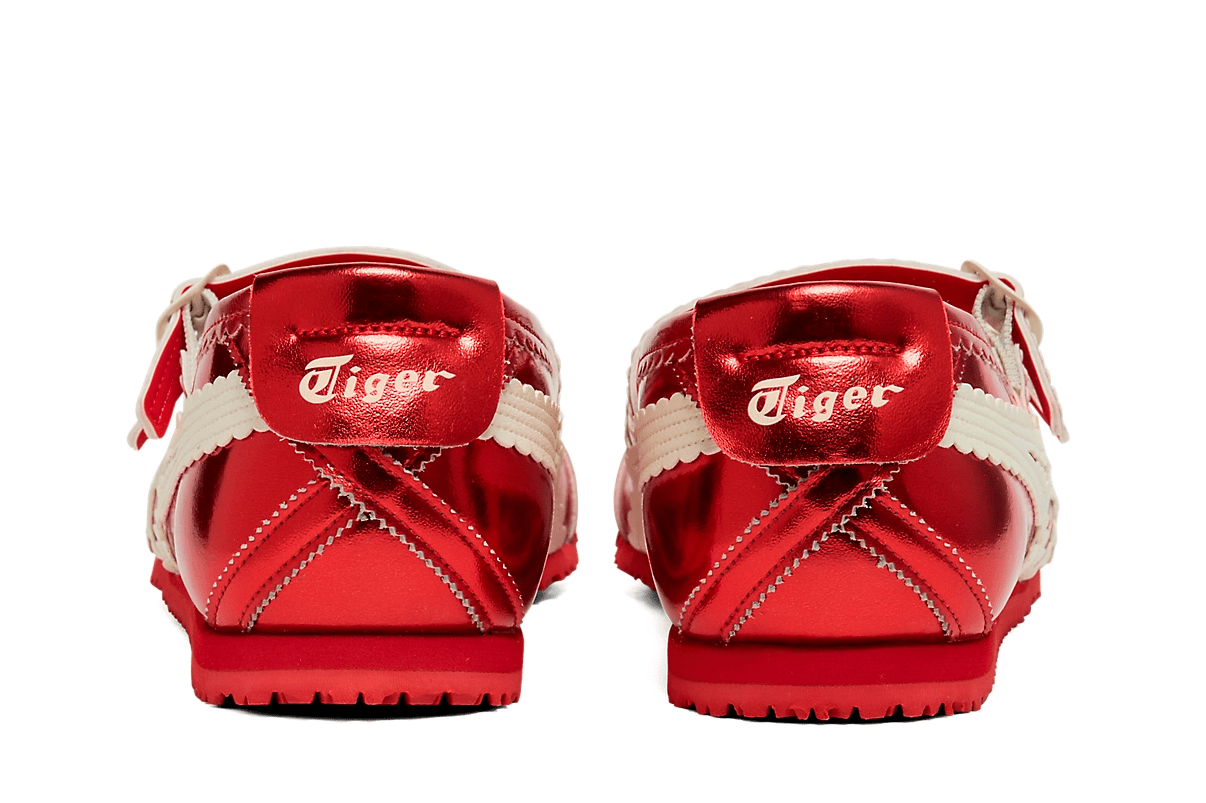 Tênis Onitsuka Tiger Mexico 66 TGRS Classic Red/Cream Vermelho