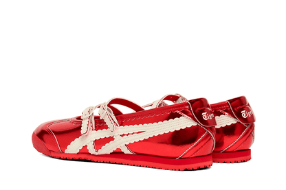 Tênis Onitsuka Tiger Mexico 66 TGRS Classic Red/Cream Vermelho