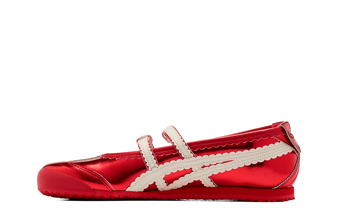 Tênis Onitsuka Tiger Mexico 66 TGRS Classic Red/Cream Vermelho