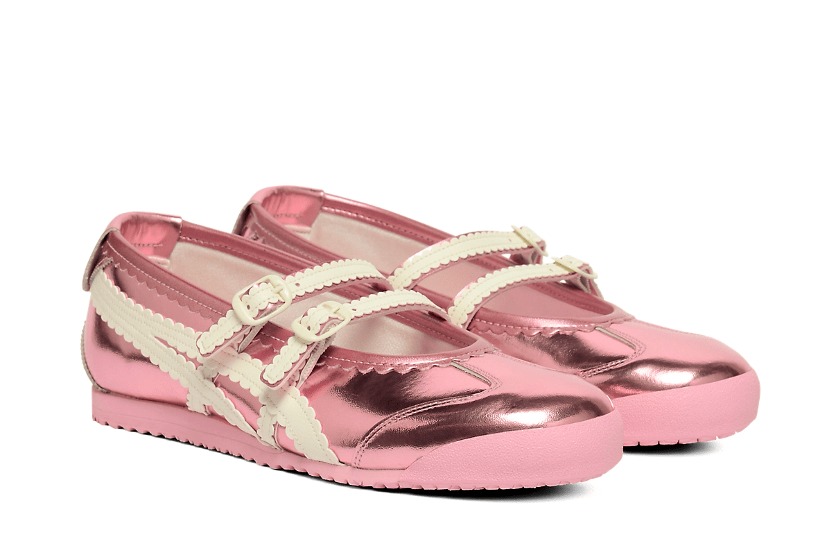 Tênis Onitsuka Tiger Mexico 66 TGRS Crystal Pink/Cream Rosa