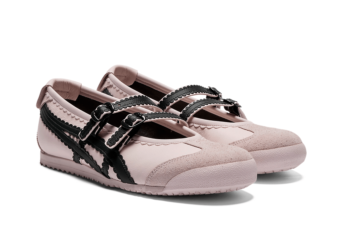 Tênis Onitsuka Tiger Mexico 66 TGRS Crystal Pink/Graphite Grey Rosa