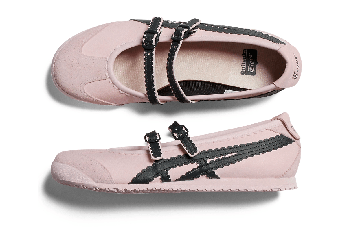 Tênis Onitsuka Tiger Mexico 66 TGRS Crystal Pink/Graphite Grey Rosa