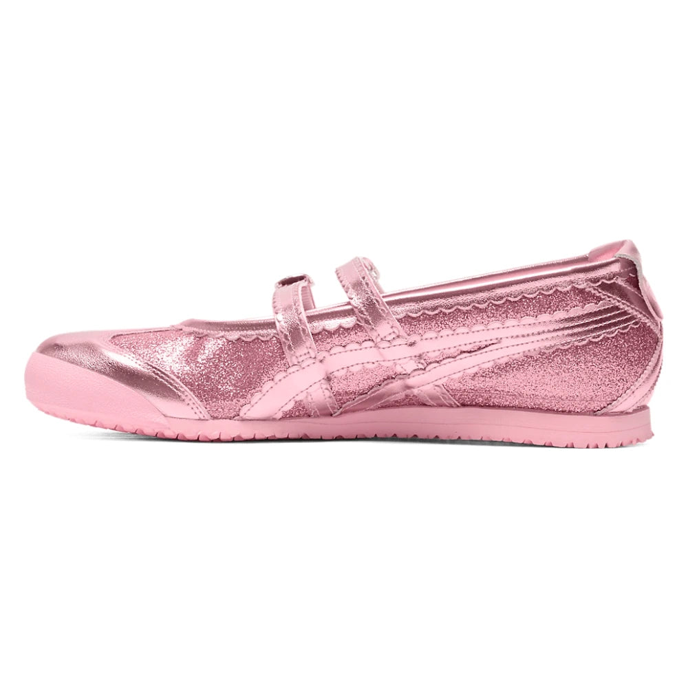 Tênis Onitsuka Tiger Mexico 66 TGRS Pink Cameo Glitter Pack Rosa - foto 2
