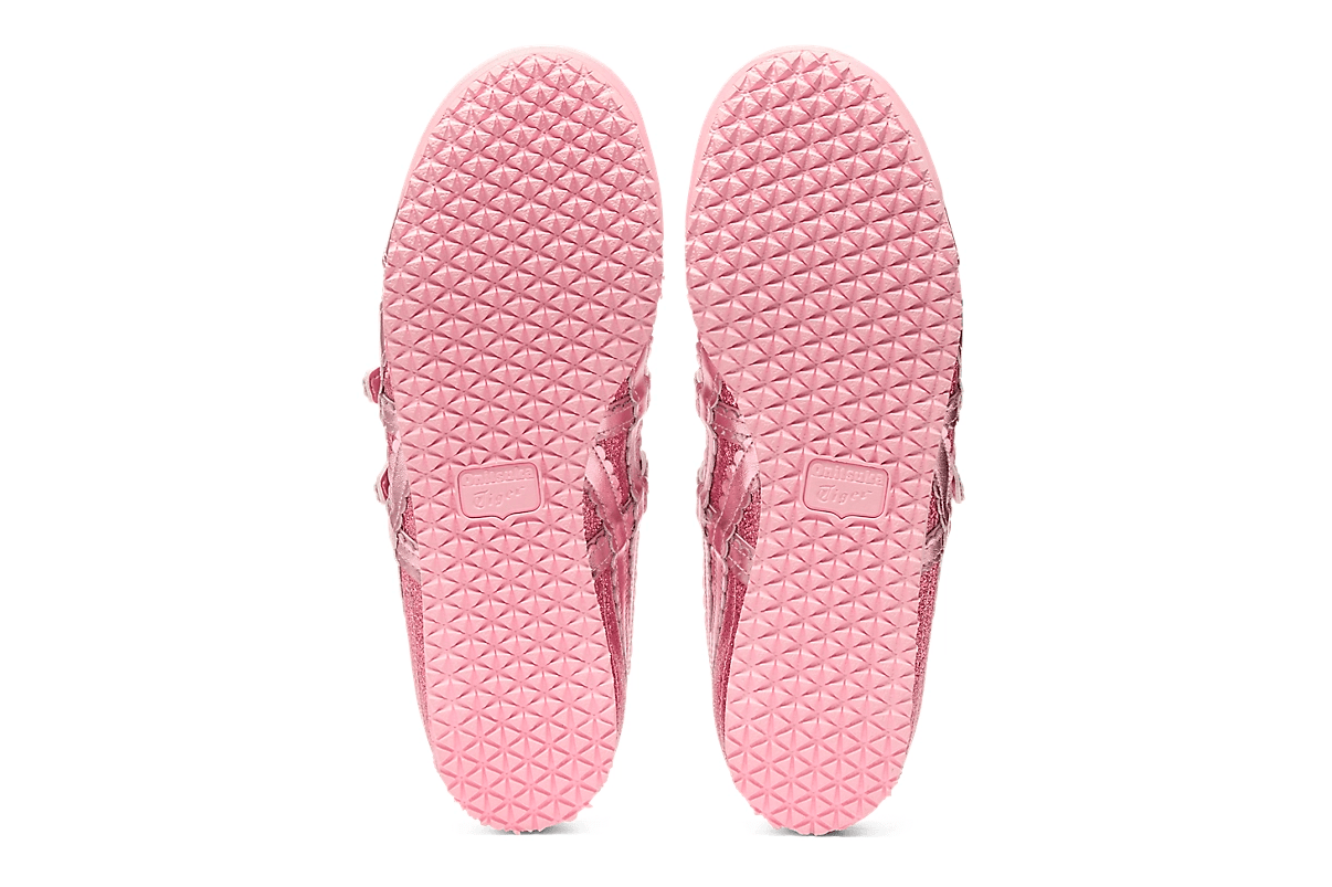 Tênis Onitsuka Tiger Mexico 66 TGRS Pink Cameo/Cotton Candy Glitter Pack Rosa