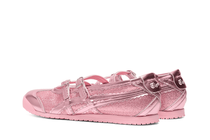Tênis Onitsuka Tiger Mexico 66 TGRS Pink Cameo/Cotton Candy Glitter Pack Rosa