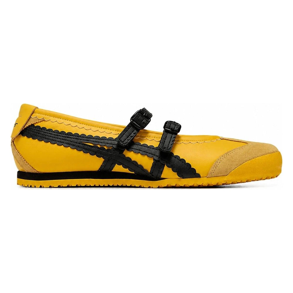 Tênis Onitsuka Tiger Mexico 66 TGRS Yellow/Black Amarelo