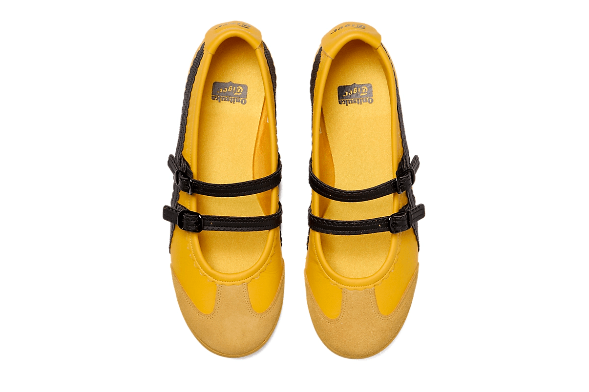 Tênis Onitsuka Tiger Mexico 66 TGRS Yellow/Black Amarelo