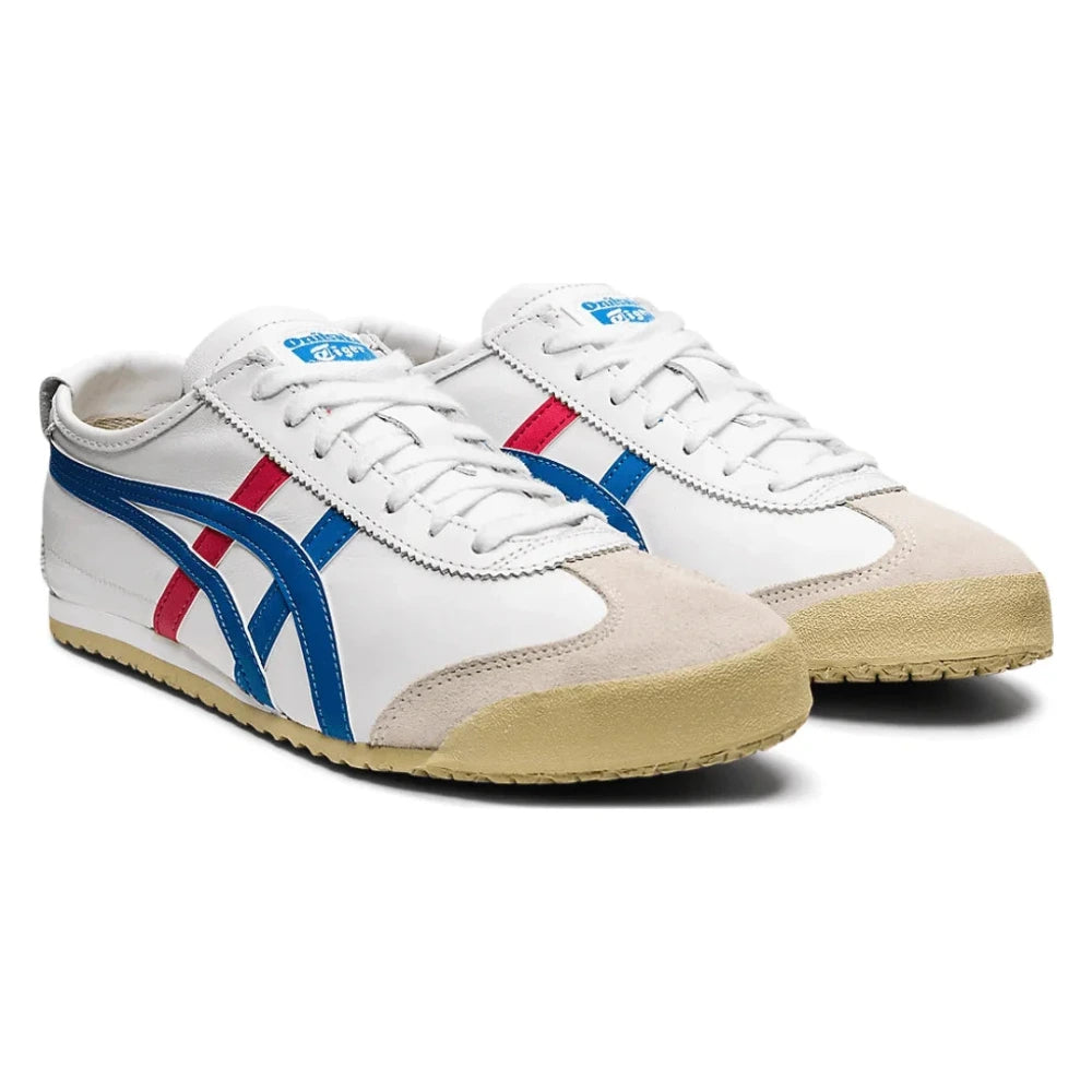 Tênis Onitsuka Tiger Mexico 66 White Blue Branco - foto 4