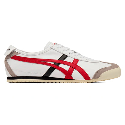 Tênis Onitsuka Tiger Mexico 66 White Classic Red Branco