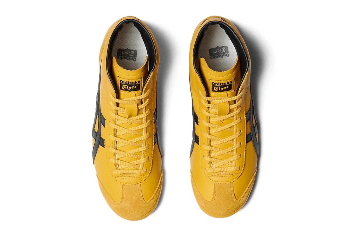 Tênis Onitsuka Tiger Mexico Mid Runner Amarelo