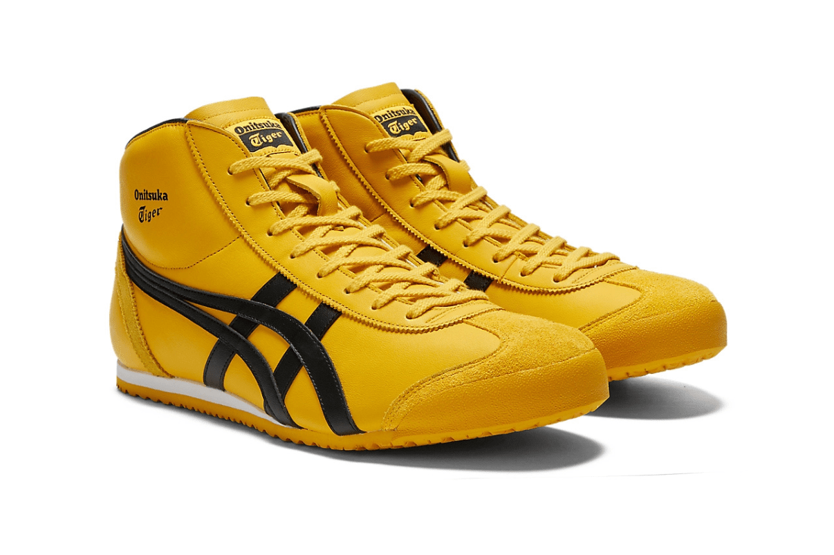 Tênis Onitsuka Tiger Mexico Mid Runner Amarelo
