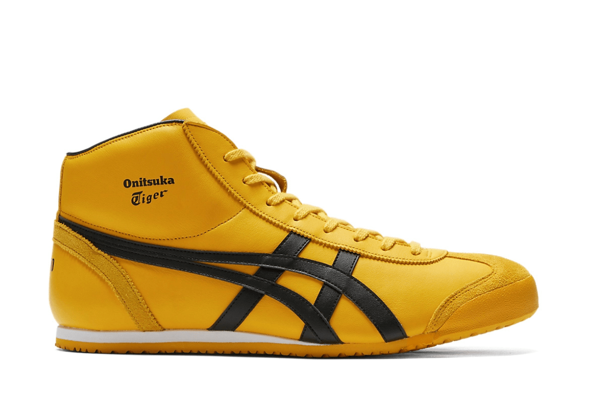 Tênis Onitsuka Tiger Mexico Mid Runner Amarelo