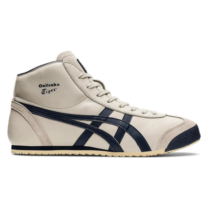 Tênis Onitsuka Tiger Mexico Mid Runner Birch Indian Ink Bege