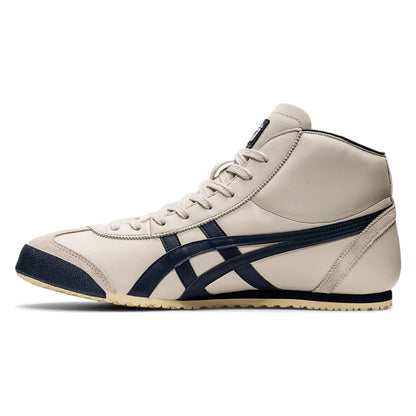 Tênis Onitsuka Tiger Mexico Mid Runner Birch Indian Ink Bege - foto 3