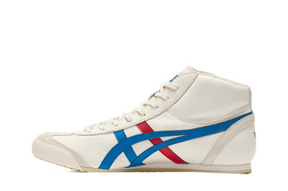 Tênis Onitsuka Tiger Mexico Mid Runner Cream Directoire Blue Bege