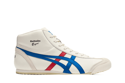 Tênis Onitsuka Tiger Mexico Mid Runner Cream Directoire Blue Bege