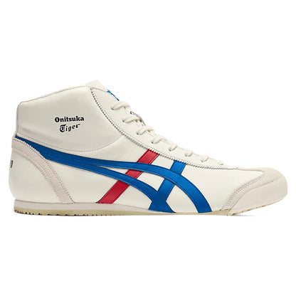 Tênis Onitsuka Tiger Mexico Mid Runner Cream Directoire Blue Bege