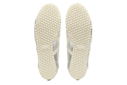Tênis Onitsuka Tiger Mexico Mid Runner Silver Cream Prateado