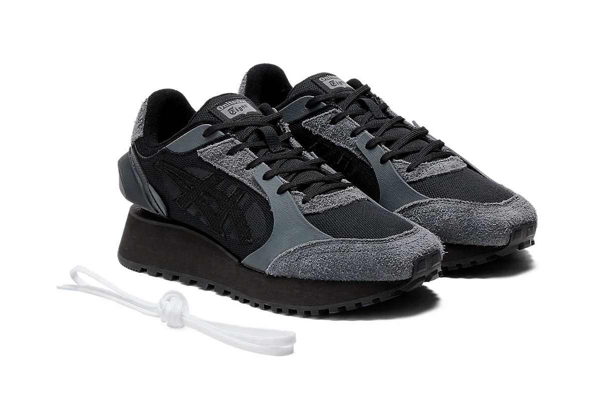 Tênis Onitsuka Tiger Moage Black Carrier Grey Preto