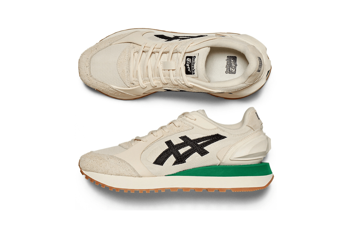 Tênis Onitsuka Tiger Moage CO Cream Black Bege
