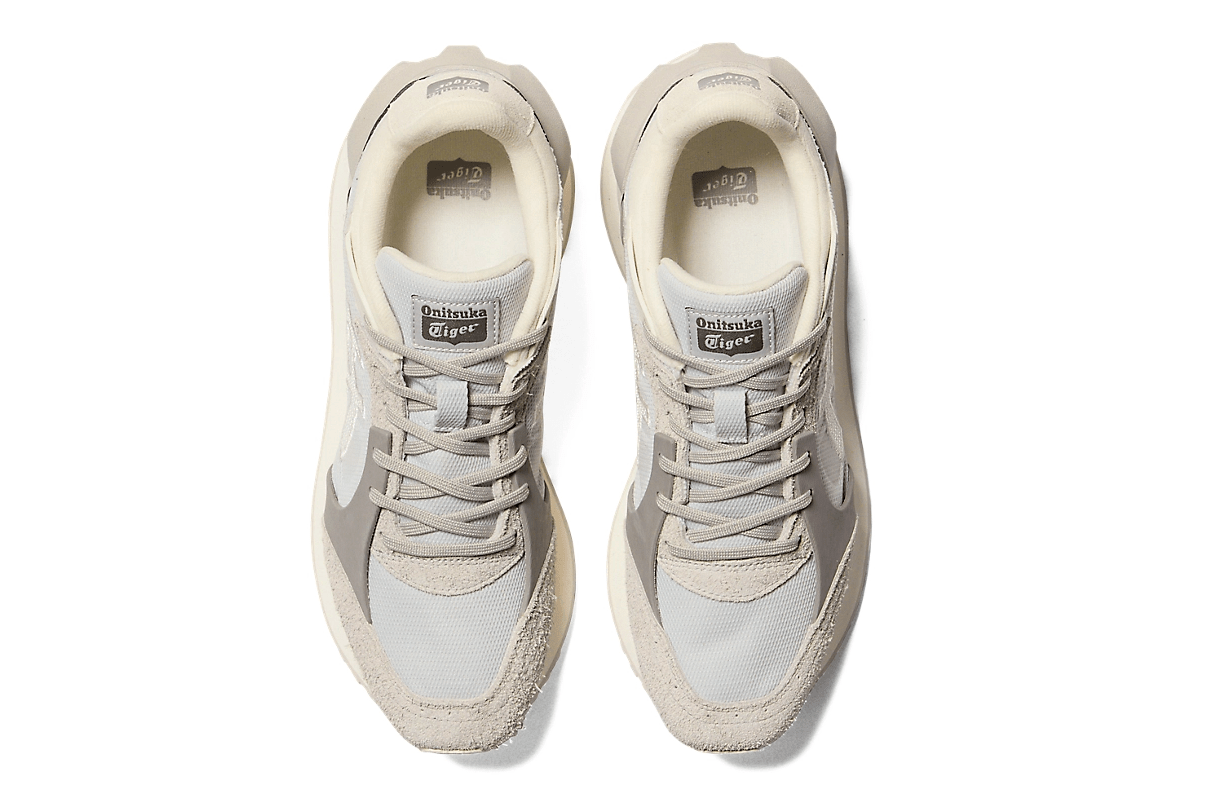 Tênis Onitsuka Tiger Moage Glacier Grey Off White Cinza