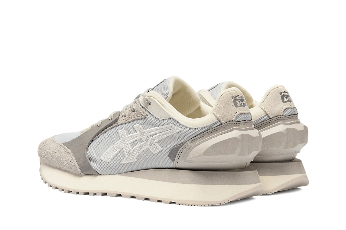 Tênis Onitsuka Tiger Moage Glacier Grey Off White Cinza