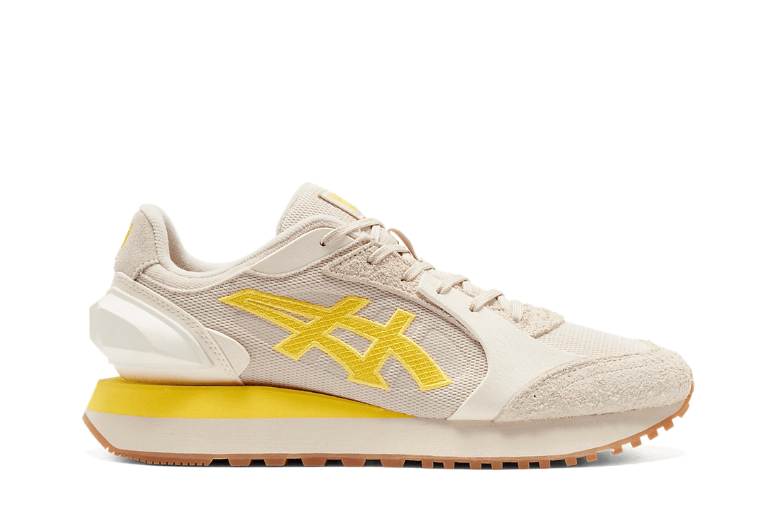 Tênis Onitsuka Tiger Moage Mineral Beige Vibrant Yellow Bege