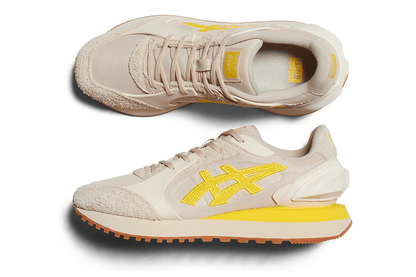 Tênis Onitsuka Tiger Moage Mineral Beige Vibrant Yellow Bege