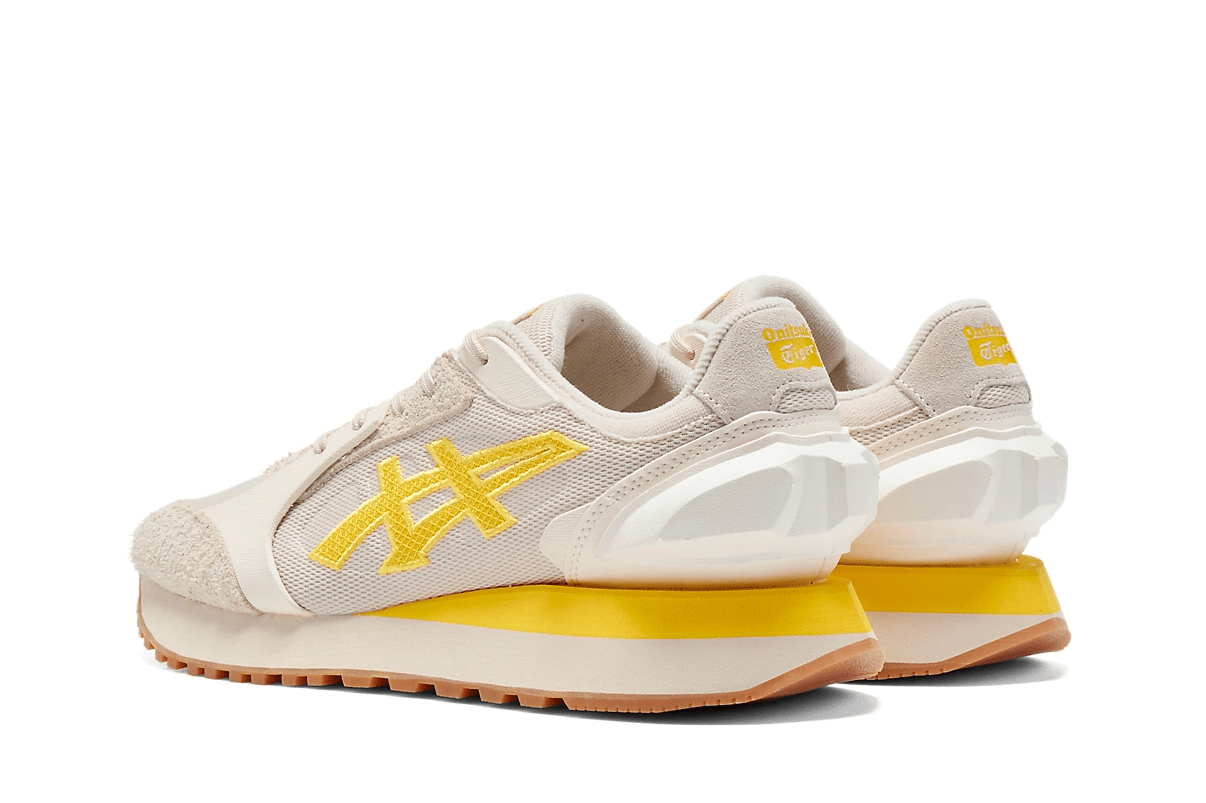 Tênis Onitsuka Tiger Moage Mineral Beige Vibrant Yellow Bege
