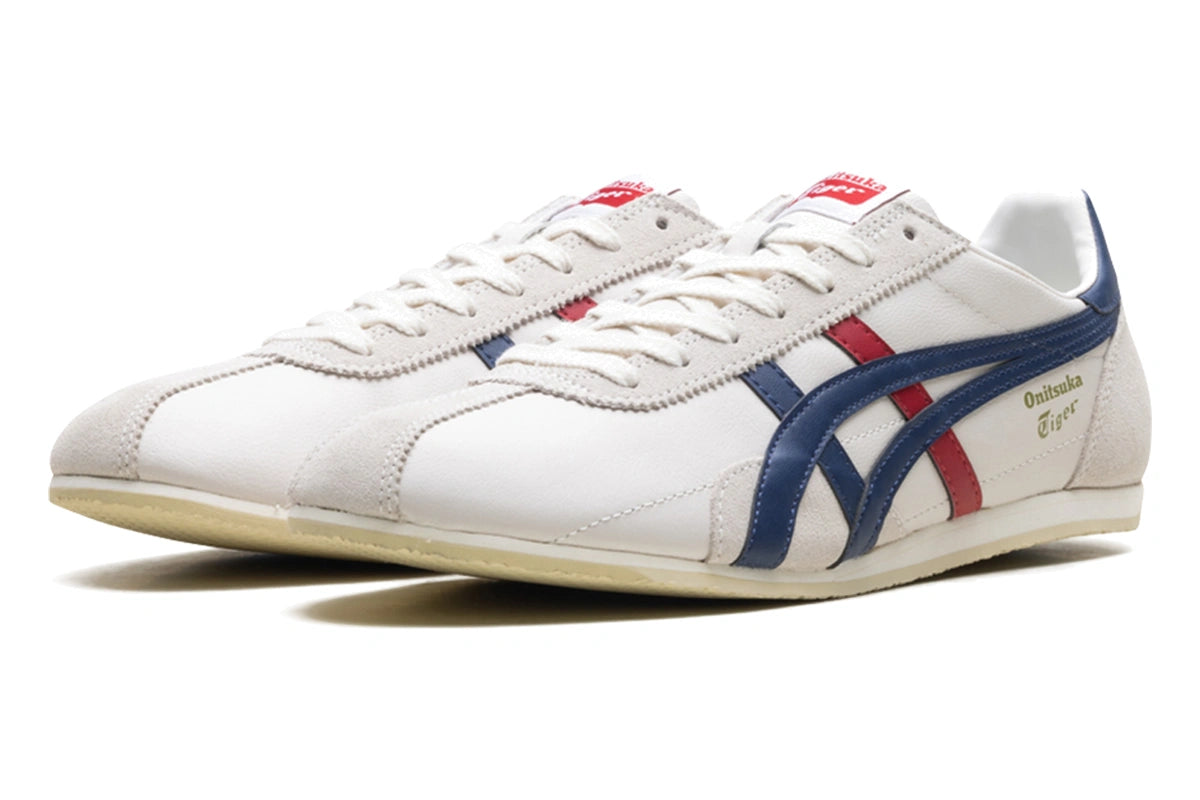 Tênis Onitsuka Tiger Runspark White Blue Red Branco - foto 2