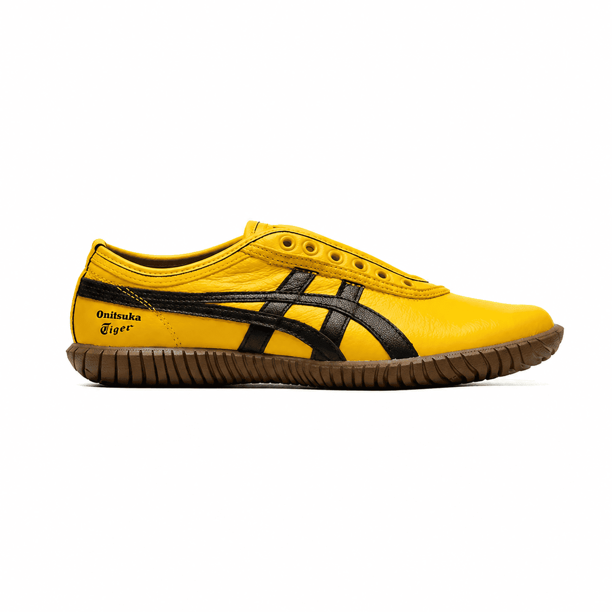 Tênis Onitsuka Tiger Tsunahiki Slip-On Sunflower Yellow/Black Amarelo