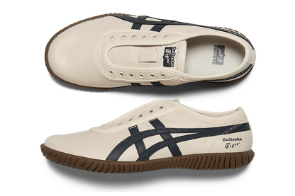 Tênis Onitsuka Tiger Tsunahiki Slip-On Birch/Indigo Navy Bege