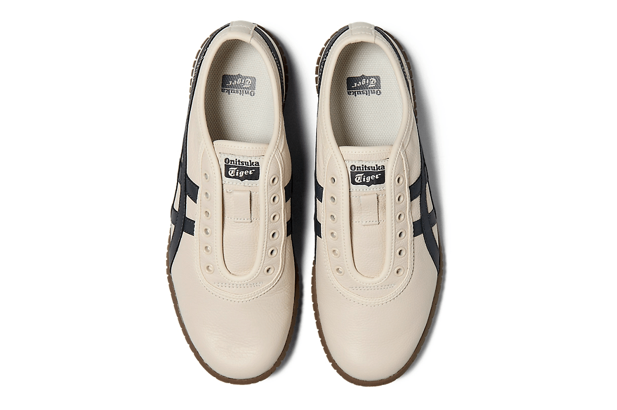 Tênis Onitsuka Tiger Tsunahiki Slip-On Birch/Indigo Navy Bege