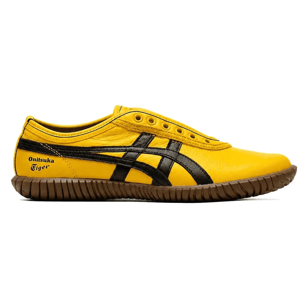 Tênis Onitsuka Tiger Tsunahiki Slip-On Sunflower Yellow/Black Amarelo
