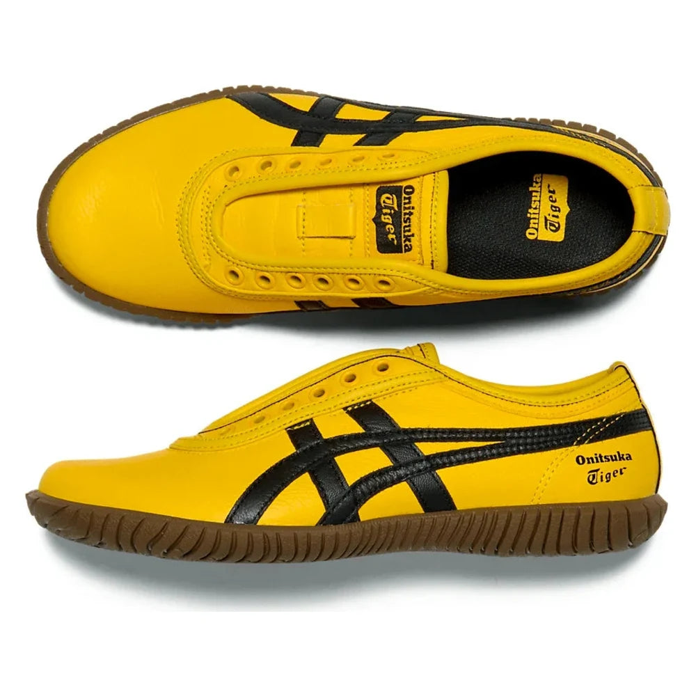 Tênis Onitsuka Tiger Tsunahiki Slip-On Sunflower Yellow/Black Amarelo - foto 10