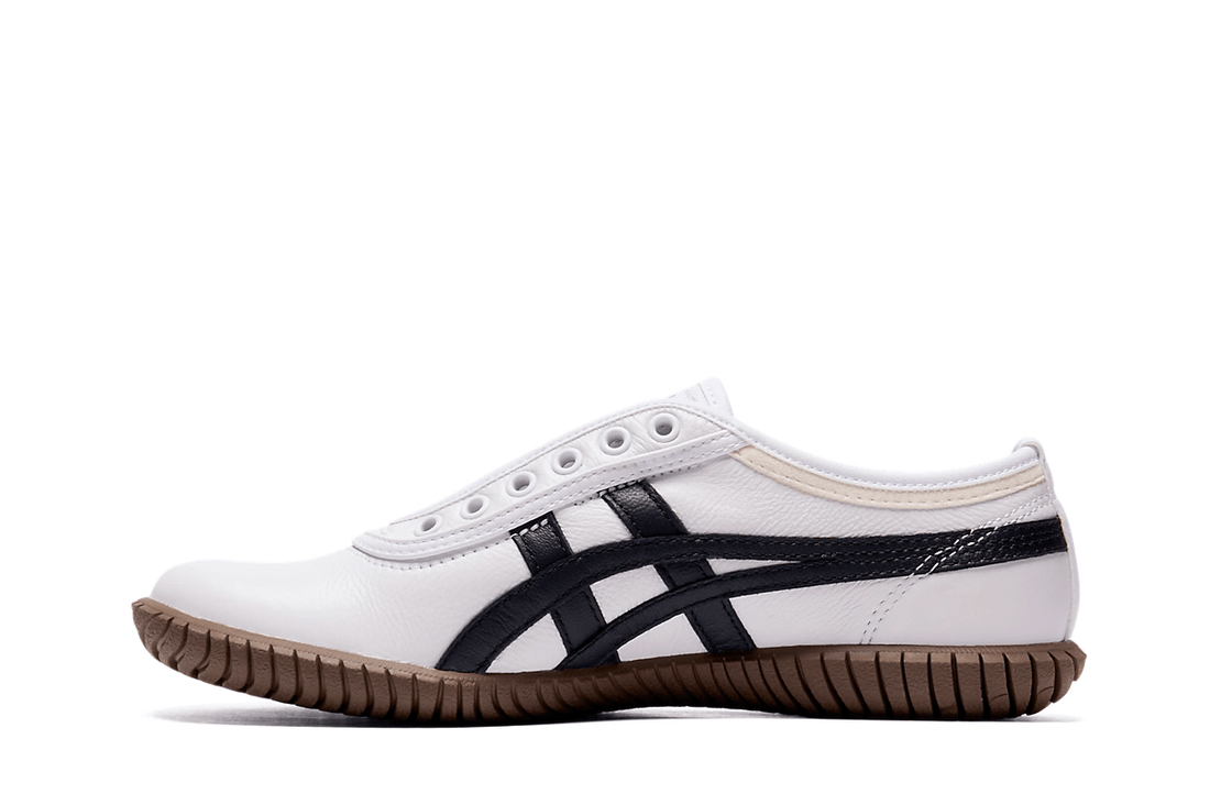 Tênis Onitsuka Tiger Tsunahiki Slip-On White/Black Branco
