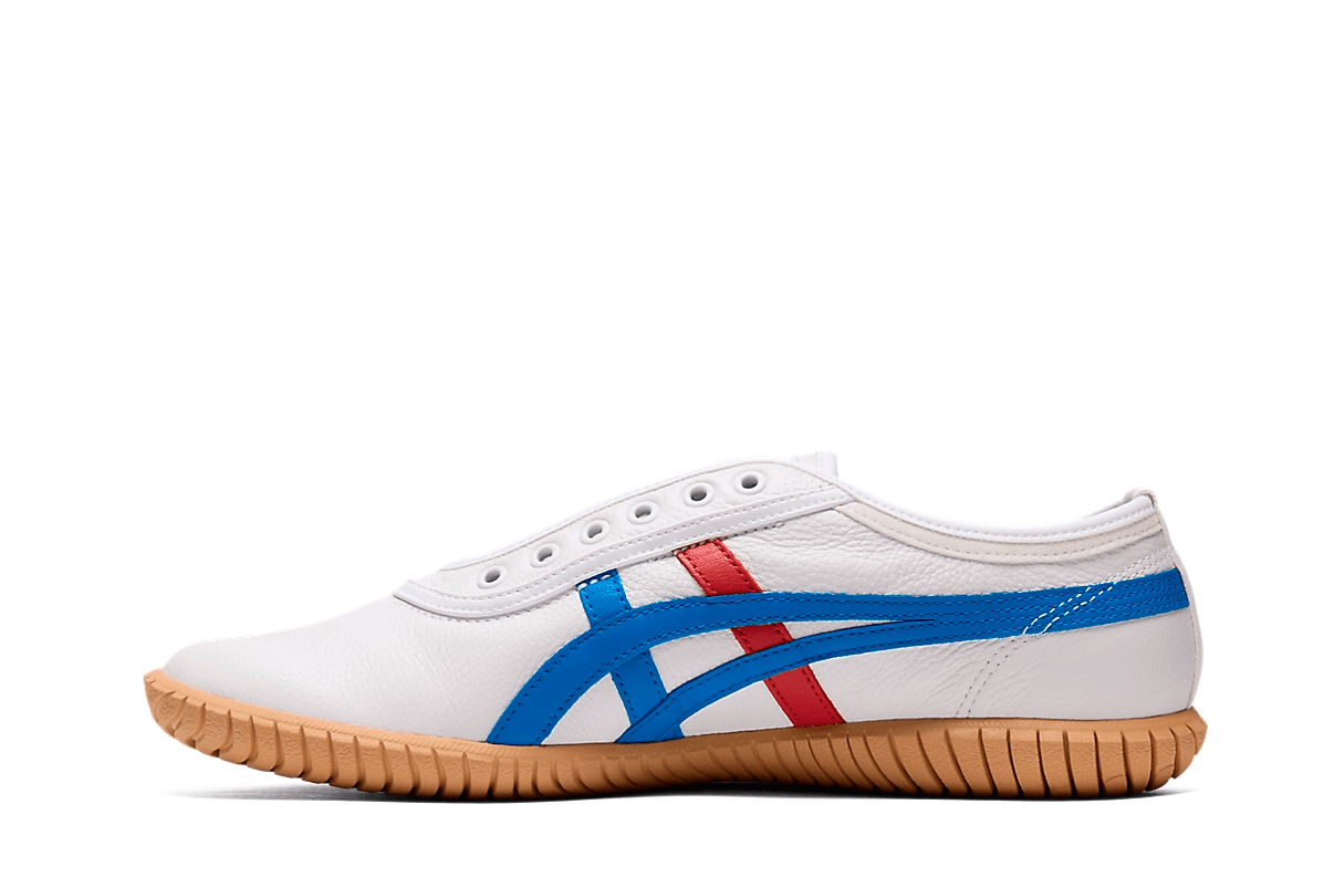Tênis Onitsuka Tiger Tsunahiki Slip-On White/Directoire Blue Branco