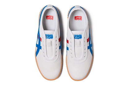 Tênis Onitsuka Tiger Tsunahiki Slip-On White/Directoire Blue Branco