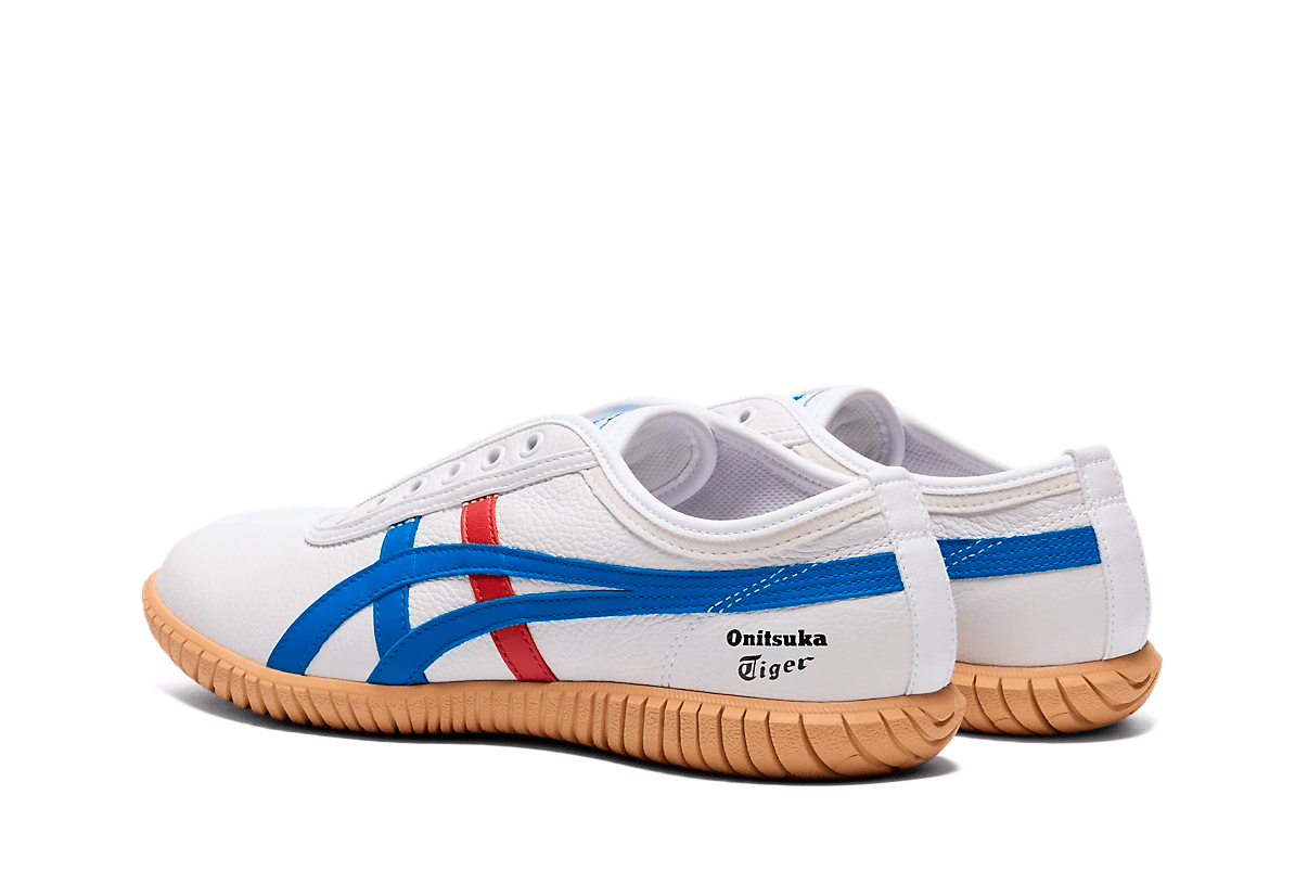 Tênis Onitsuka Tiger Tsunahiki Slip-On White/Directoire Blue Branco