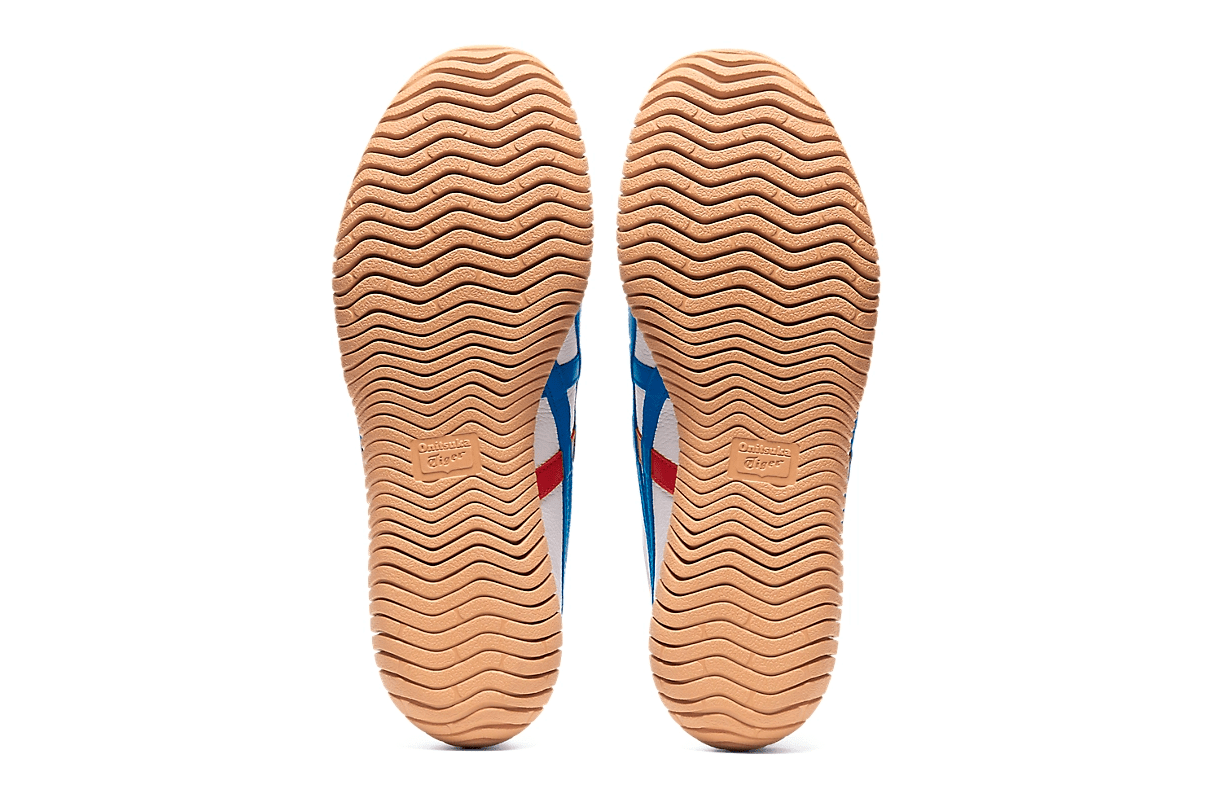 Tênis Onitsuka Tiger Tsunahiki Slip-On White/Directoire Blue Branco