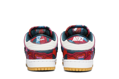 Tênis Parra x Nike SB Dunk Low Pro Abstract Art Colorido