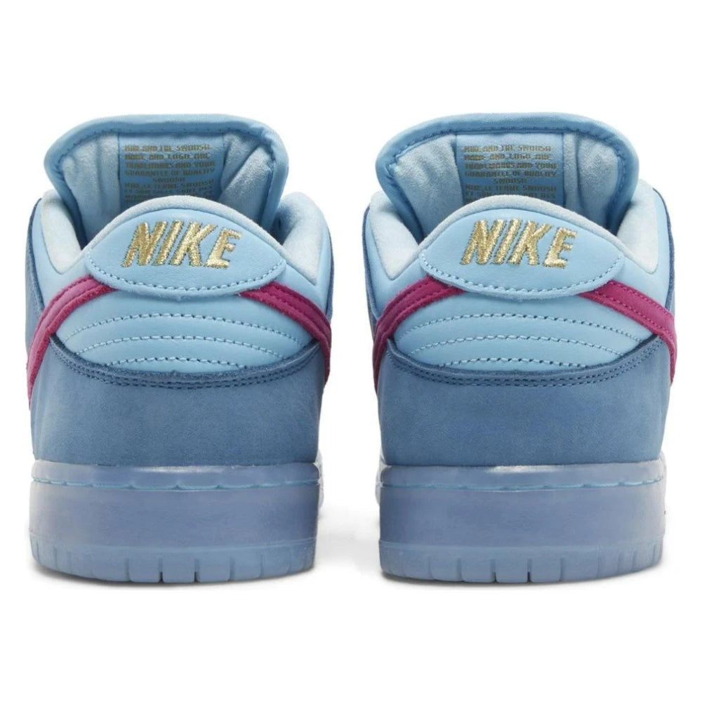 Tênis Run The Jewels x Nike SB Dunk Low 4/20 Azul - foto 4