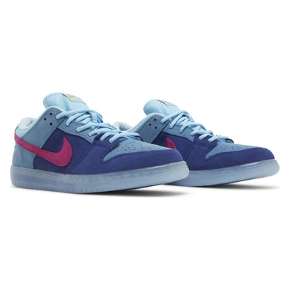 Tênis Run The Jewels x Nike SB Dunk Low 4/20 Azul - foto 5