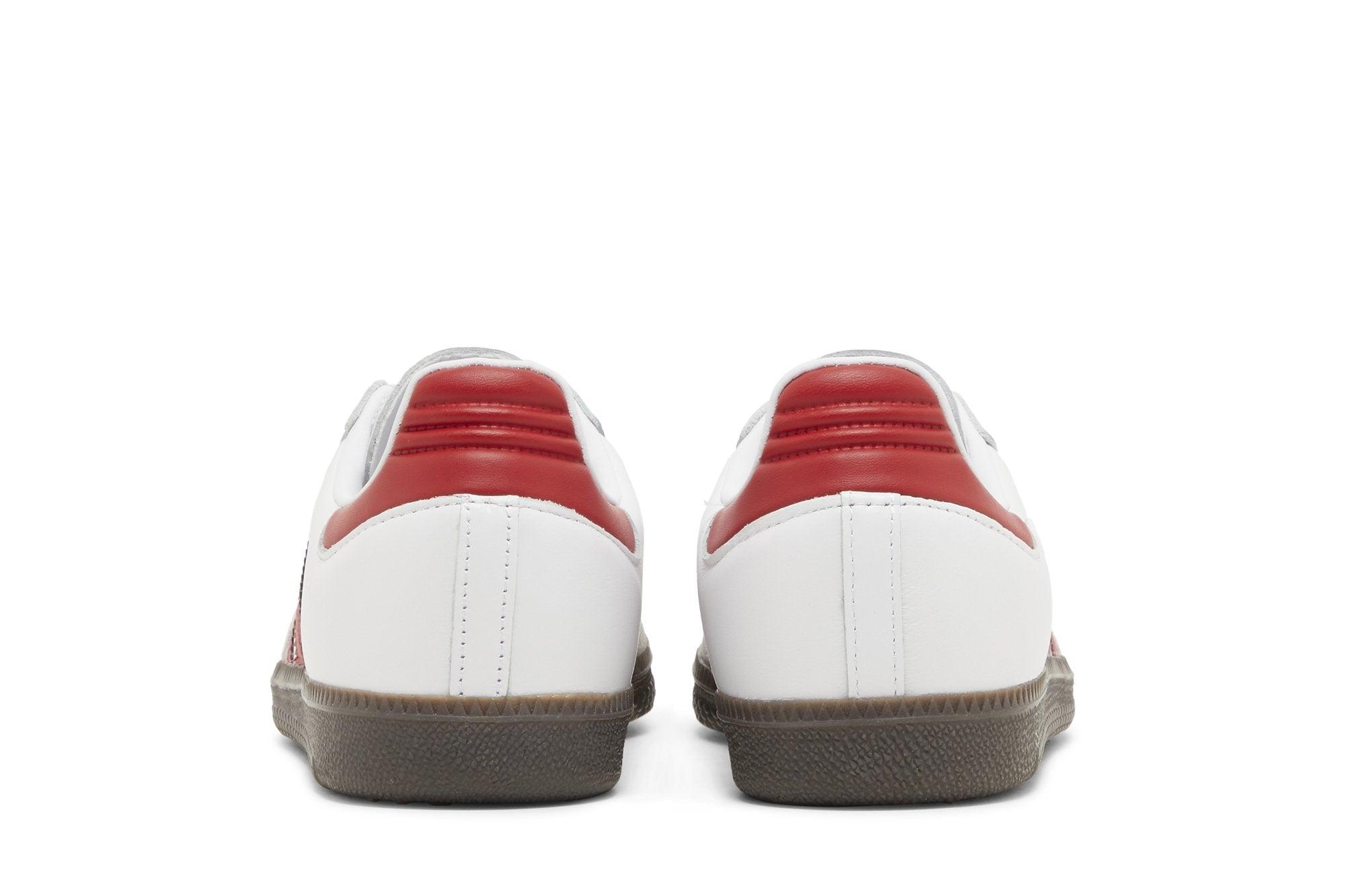 Tênis Adidas Samba OG White Scarlet Branco