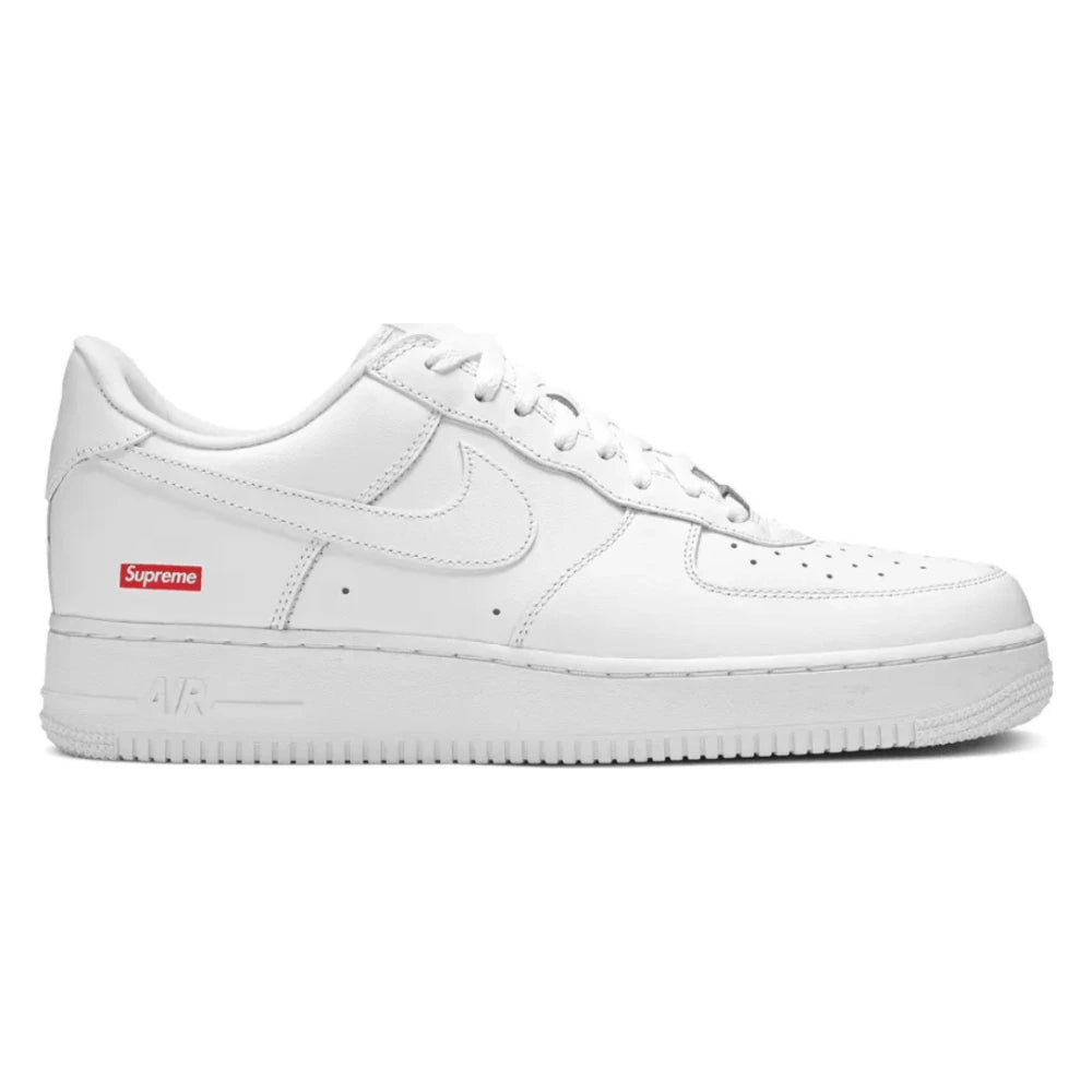 Tênis Nike Air Force 1 Low x Supreme Box Logo White Branco